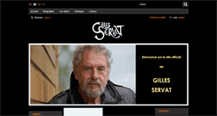 Desktop Screenshot of gillesservat.fr